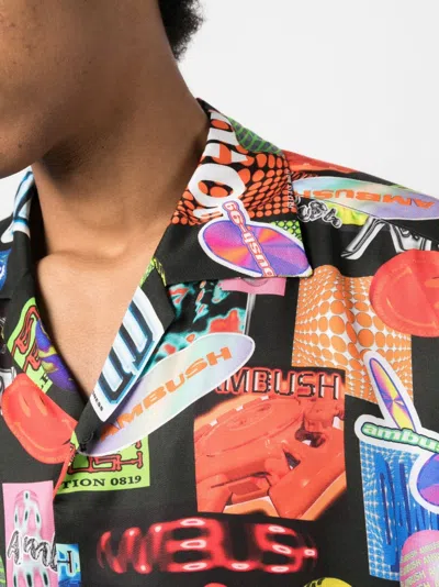 Ambush Graphic Print Cuban Collar Shirt