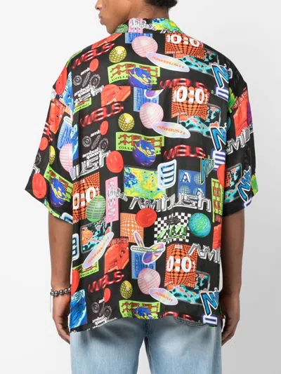 Ambush Graphic Print Cuban Collar Shirt