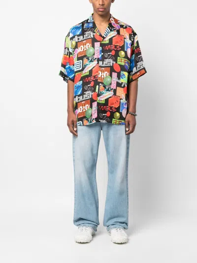 Ambush Graphic Print Cuban Collar Shirt