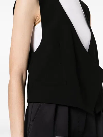 Ami Alexandre Mattiussi Ami Paris Wool Sleeveless Jacket