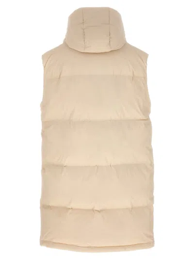 Yves Salomon Long Pile Insert Vest Gilet