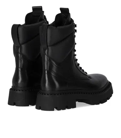 Ash Gotta Black Combat Boot