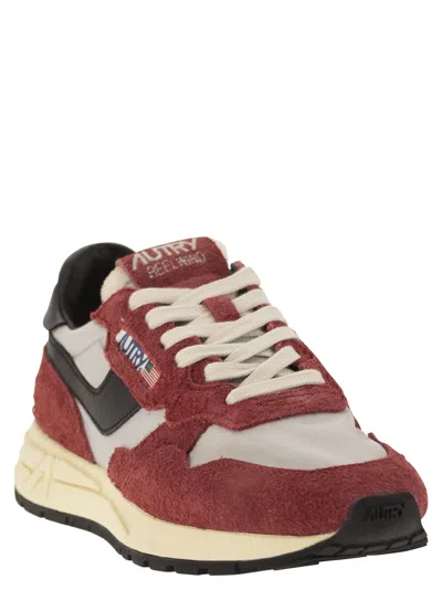 Autry Reelwind Low-cut Sneakers In Red
