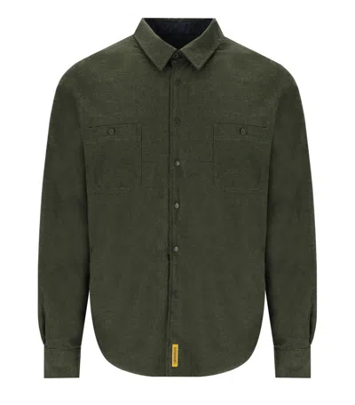 Bd Baggies B D Baggies Baltimora Blue And Green Reversible Overshirt