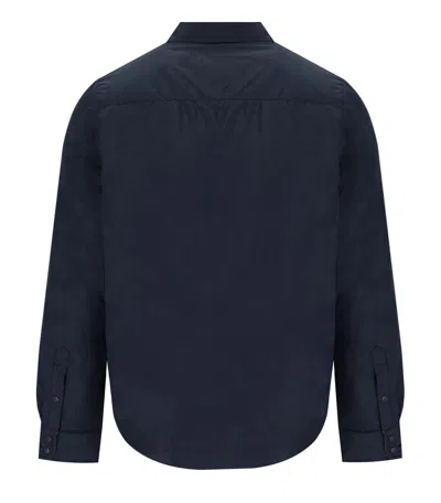 Bd Baggies B D Baggies Baltimora Blue And Green Reversible Overshirt