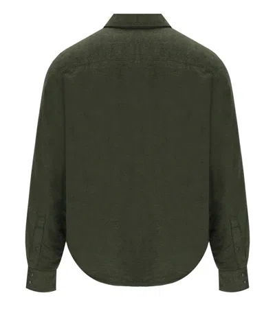 Bd Baggies B D Baggies Baltimora Blue And Green Reversible Overshirt