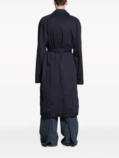 Balenciaga Belted Deconstructed Coat