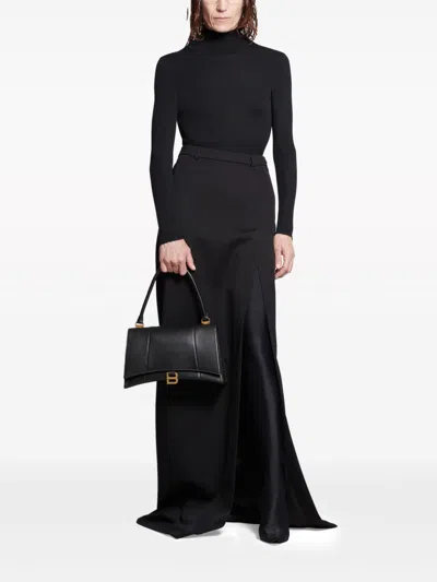 Balenciaga Women Wool Midi Skirt