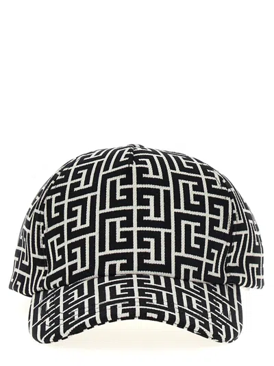 Shop Balmain 'monogram' Cap