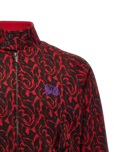 Baracuta Needle Jacquard Bomber Jacket