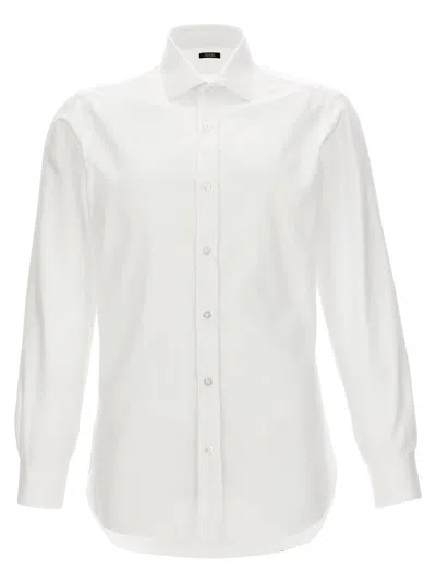 Shop Barba Textured Cotton Shirt