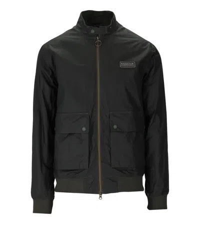 Barbour International Colvile Wax Sage Green Jacket