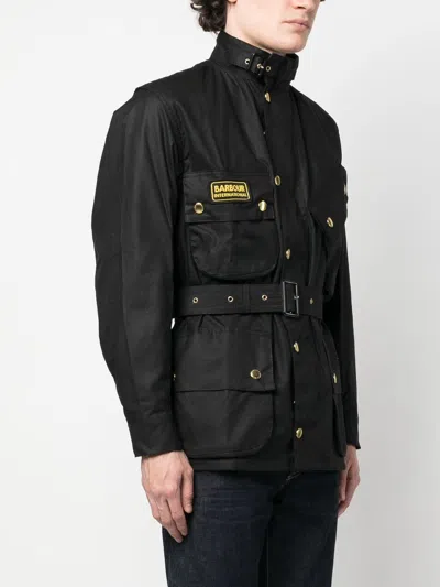 Shop Barbour International International Wax Jacket