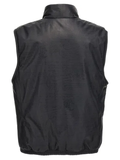 Shop Berluti 'printed Scritto' Vest