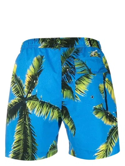 Blue Sky Inn Multicolor Printed Swimming Trunks