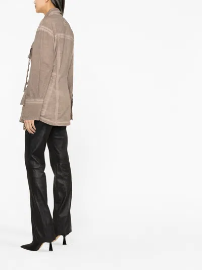 Blumarine Eyelet-embellished Denim Jacket
