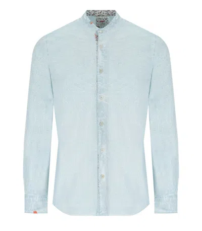 Bob Cloud Light Blue Shirt In Blue