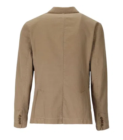 Bob Mop Beige Double-breasted Jacket