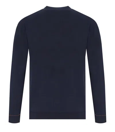 Bob Spoke Dark Blue Cardigan