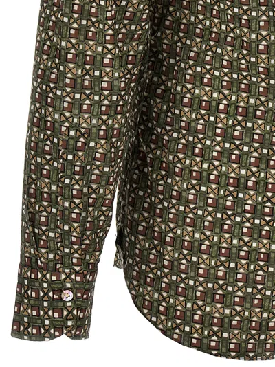 Borriello Napoli Borriello Patterned Print Shirt