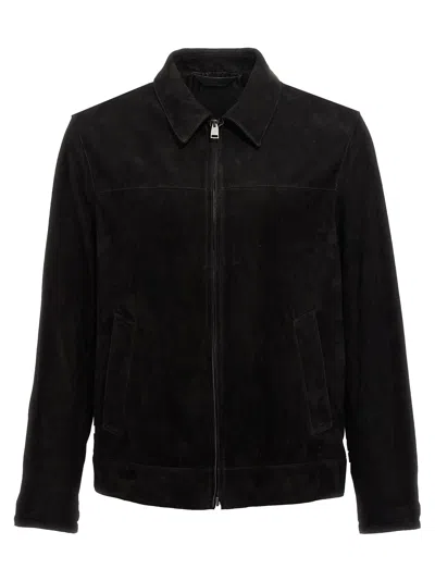 Shop Brioni Suede Jacket