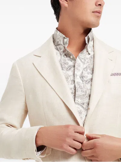 Brunello Cucinelli Single-breasted Tailored Blazer