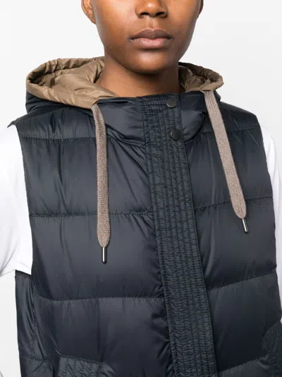 Brunello Cucinelli Padded Hooded Vest