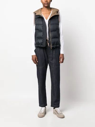 Brunello Cucinelli Padded Hooded Vest
