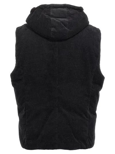 Shop Brunello Cucinelli Ribbed Velvet Vest