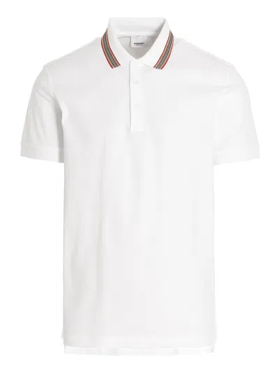 Shop Burberry 'pierson' Polo Shirt