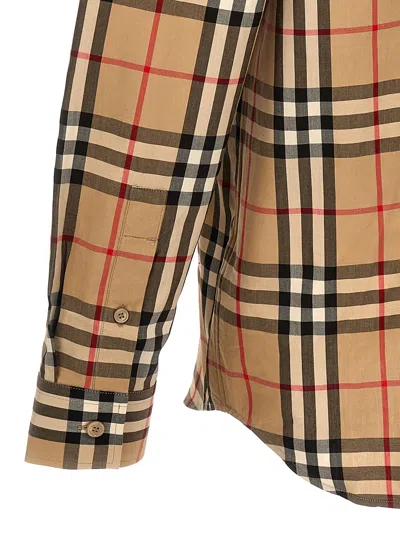 Shop Burberry Check Shirt