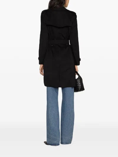 Burberry Double Breasted Belted Trench Coat