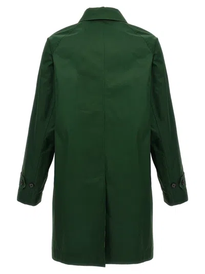 Burberry Reversible Car Coat Check Pattern