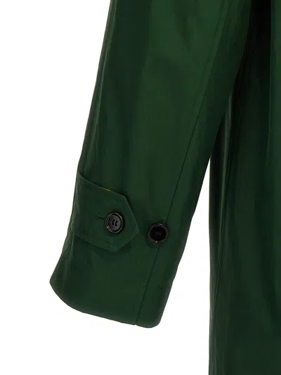 Burberry Reversible Car Coat Check Pattern