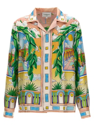 Shop Casablanca 'paysage Ideal' Shirt