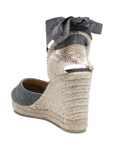 Castaã±er Castaner Lurex Carina Wedge Espadrilles