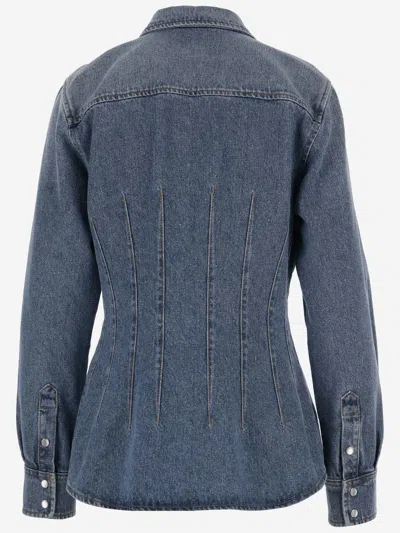 Chloé Chloè Cotton Blend Denim Shirt