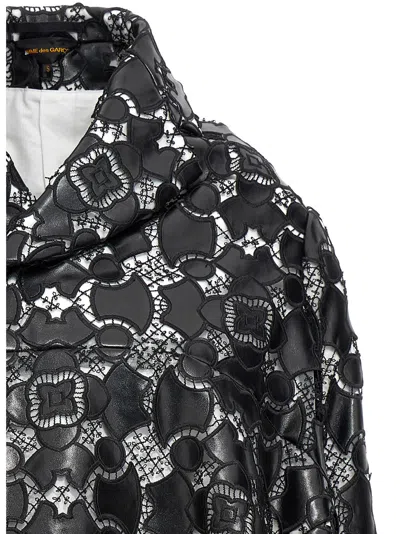 Comme Des Garçons Lace Detailed Jacket