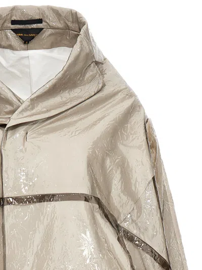 Comme Des Garçons Oversized Trench Coat Shiny Finish