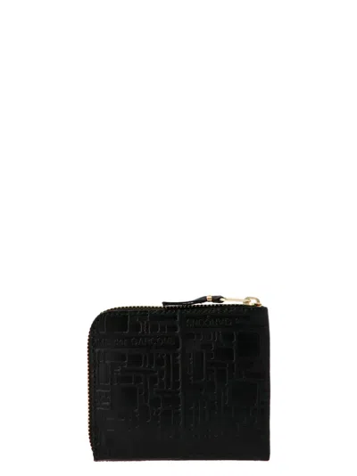 Shop Comme Des Garçons Wallet 'embossed Logotype' Wallet