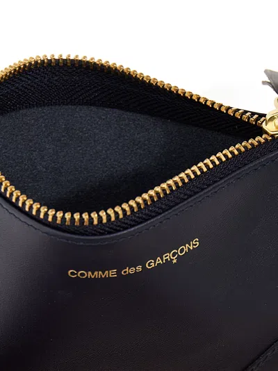 Comme Des Garçons Wallet Logo Leather Wallet
