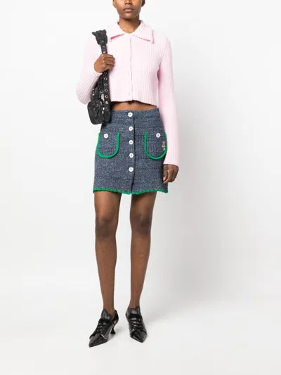 Cormio Whimsical Scalloped Hem Skirt