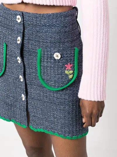 Cormio Whimsical Scalloped Hem Skirt