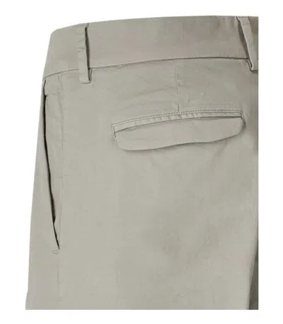 CRUNA CRUNA ARBAT LIGHT GREY TROUSERS 