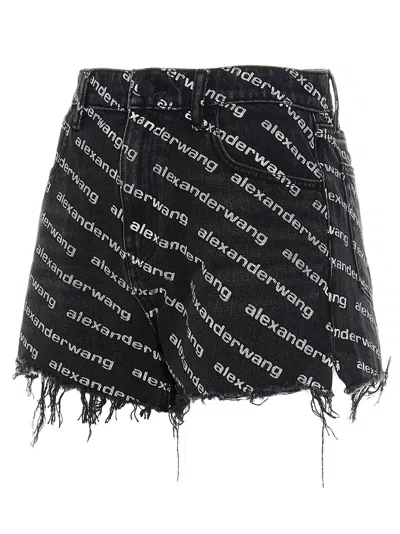 Alexander Wang Striped Shirt With Embroidered Logo