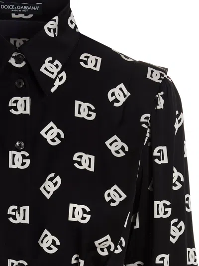 Shop Dolce & Gabbana All Over Logo Shirt