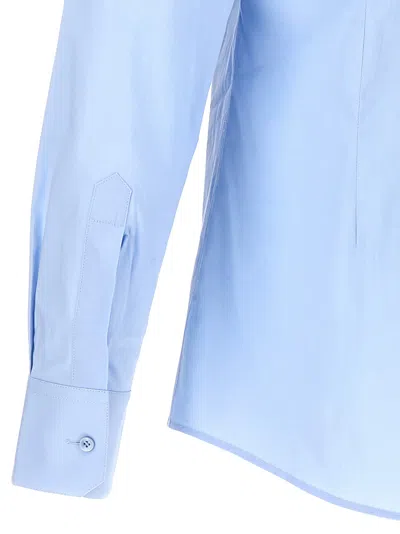 Dolce & Gabbana Long-sleeved Stretch Cotton Shirt