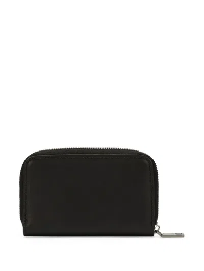 Dolce & Gabbana Men's Leather Continental Wallet In Black