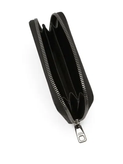 Dolce & Gabbana Men's Leather Continental Wallet In Black