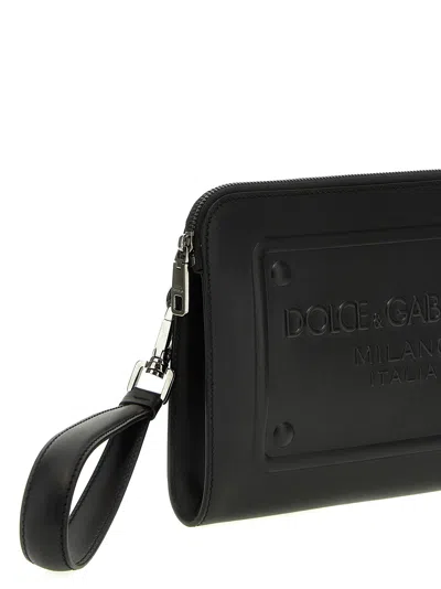 Dolce & Gabbana Men Logo Clutch Bag